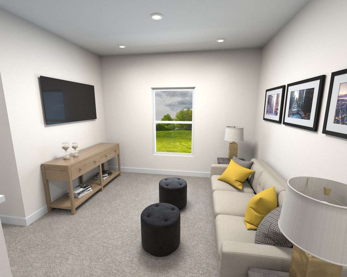 Photo is not of the actual home, but is an inspirational photo of builder’s model home and may depict options, furnishings, and/or decorator features that are not included