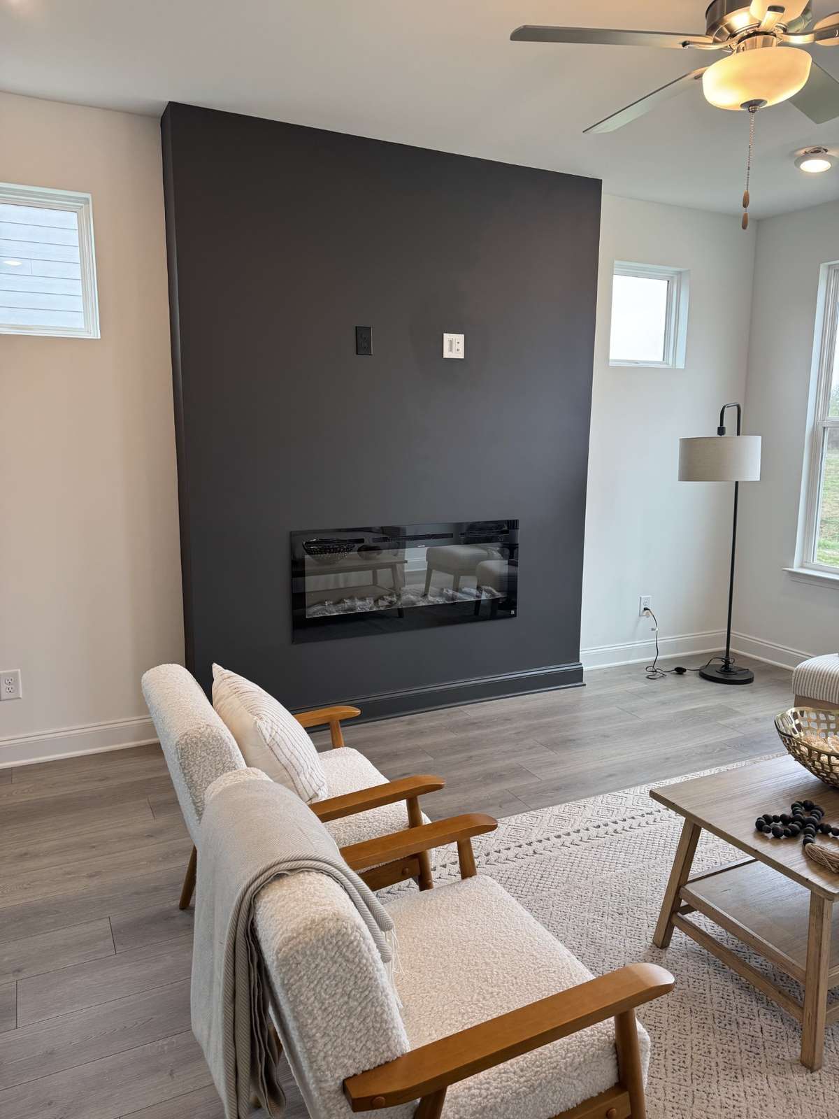 We recently added this fireplace as a Celebration Homes exclusive!