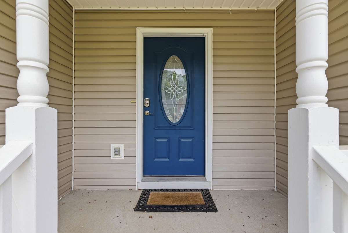 Covered front porch