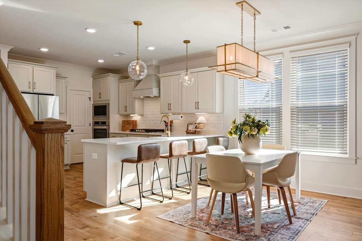 Designer like finishes in your chef's kitchen filled with an abundance of natural light!