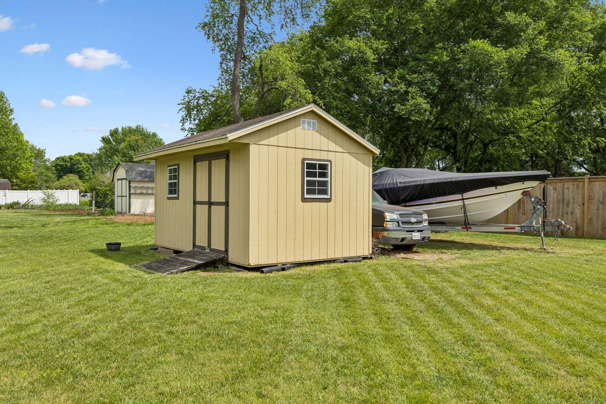 Storage shed to hold all of your lawn equipment and/or toys. 2104 Red Mile Rd, Murfreesboro, TN 37127