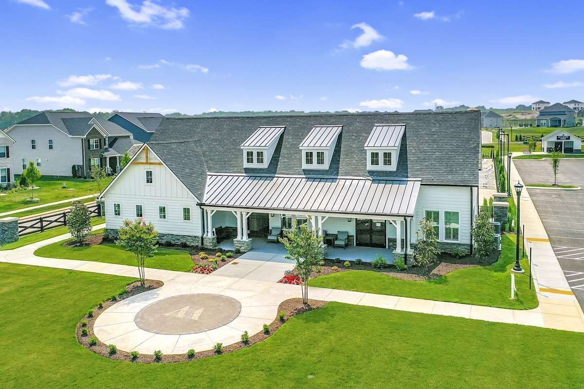 Clubhouse with a Fitness Center and Covered Area for hosting/entertaining