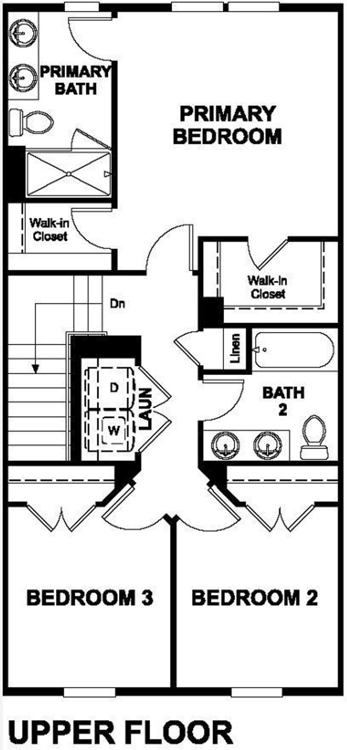 Third floor floorplan