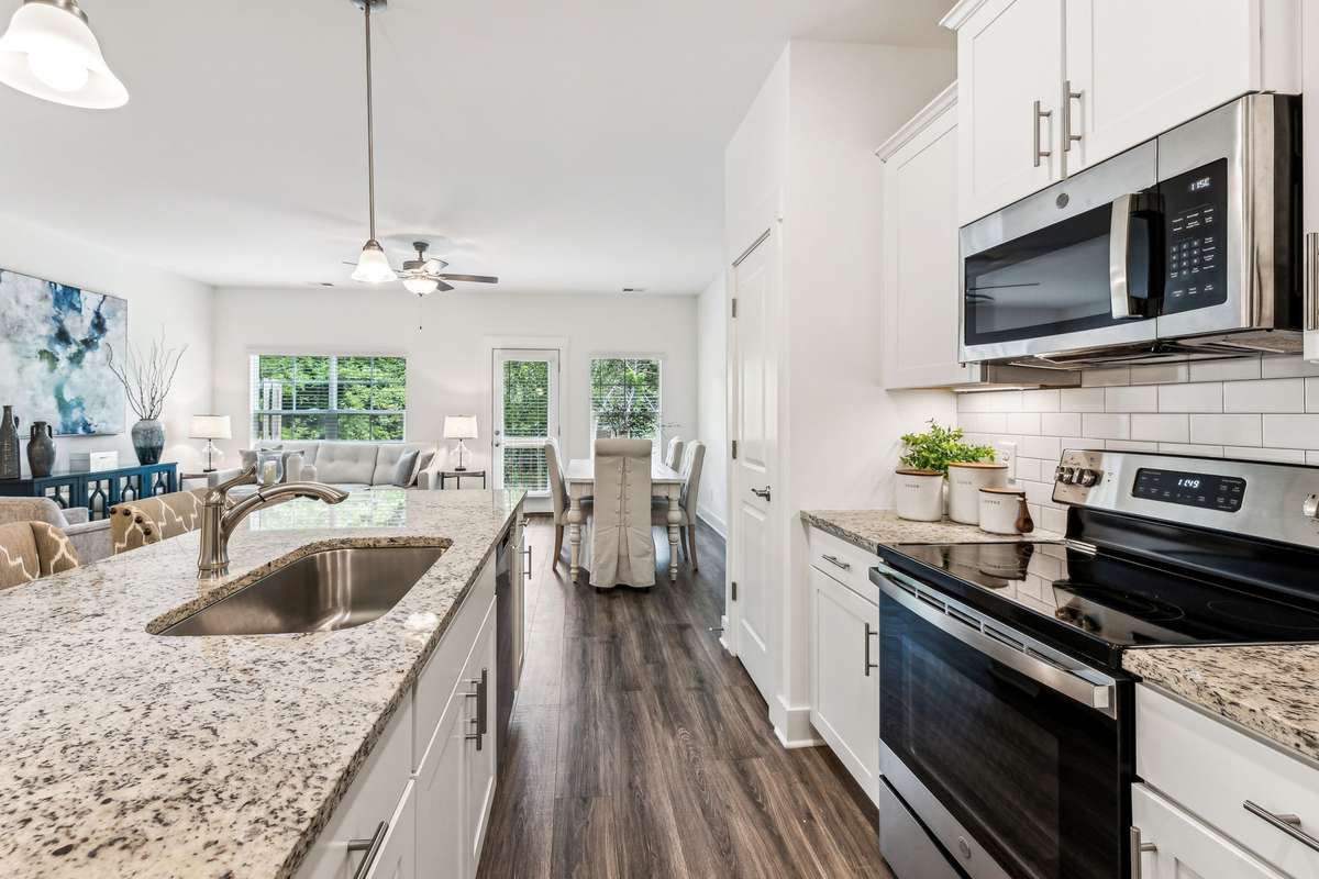 Photo of staged model home