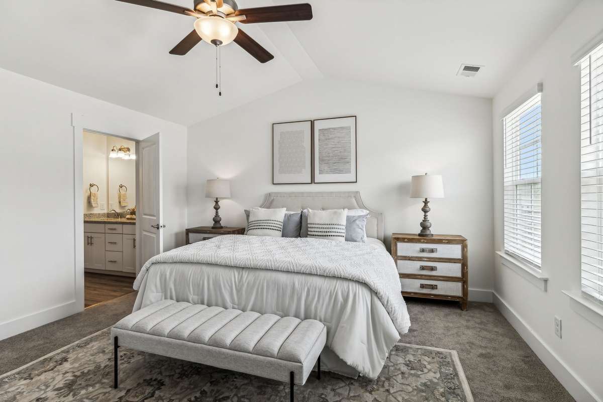 Photo of staged model home