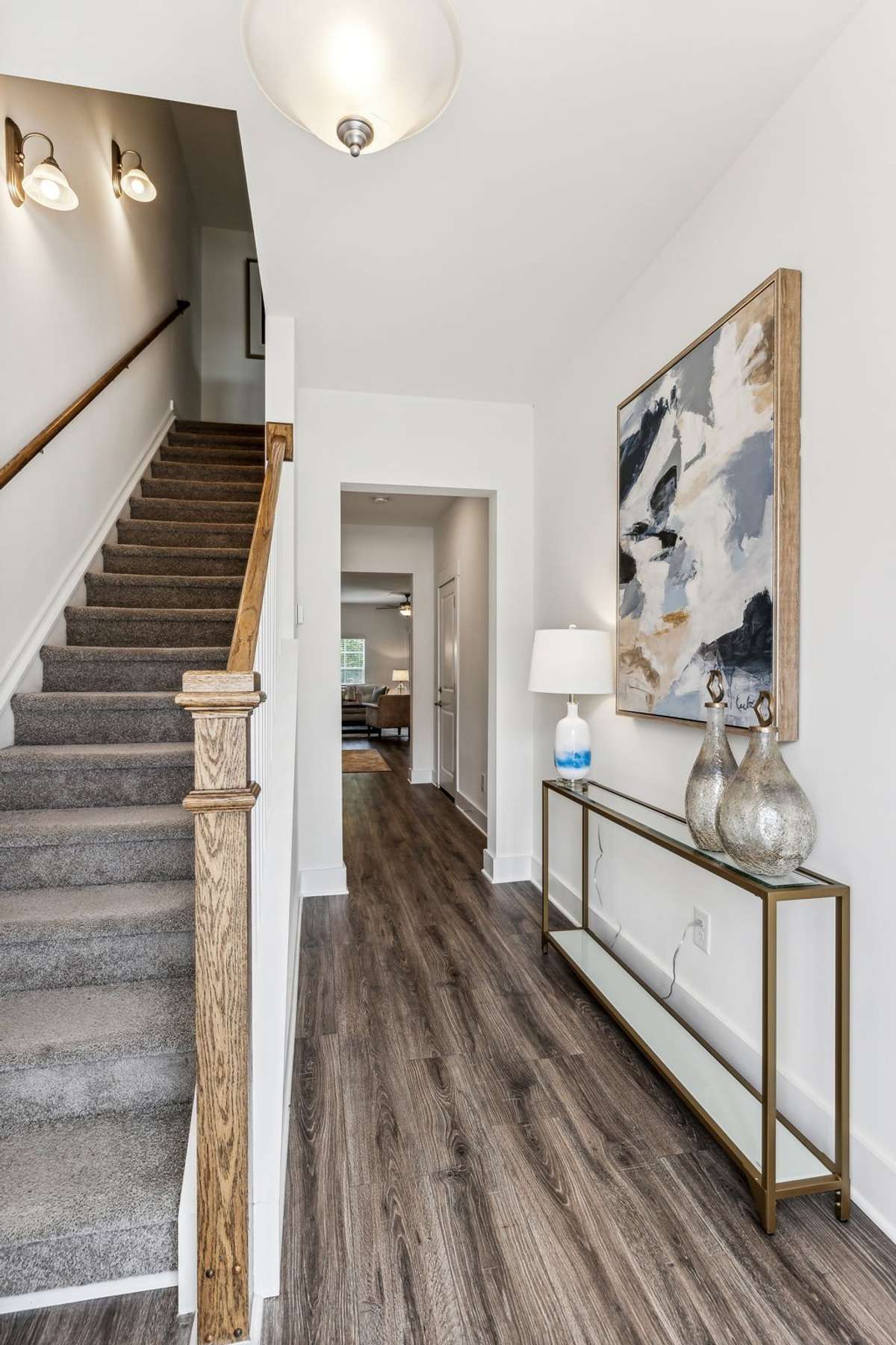 Photo of staged model home
