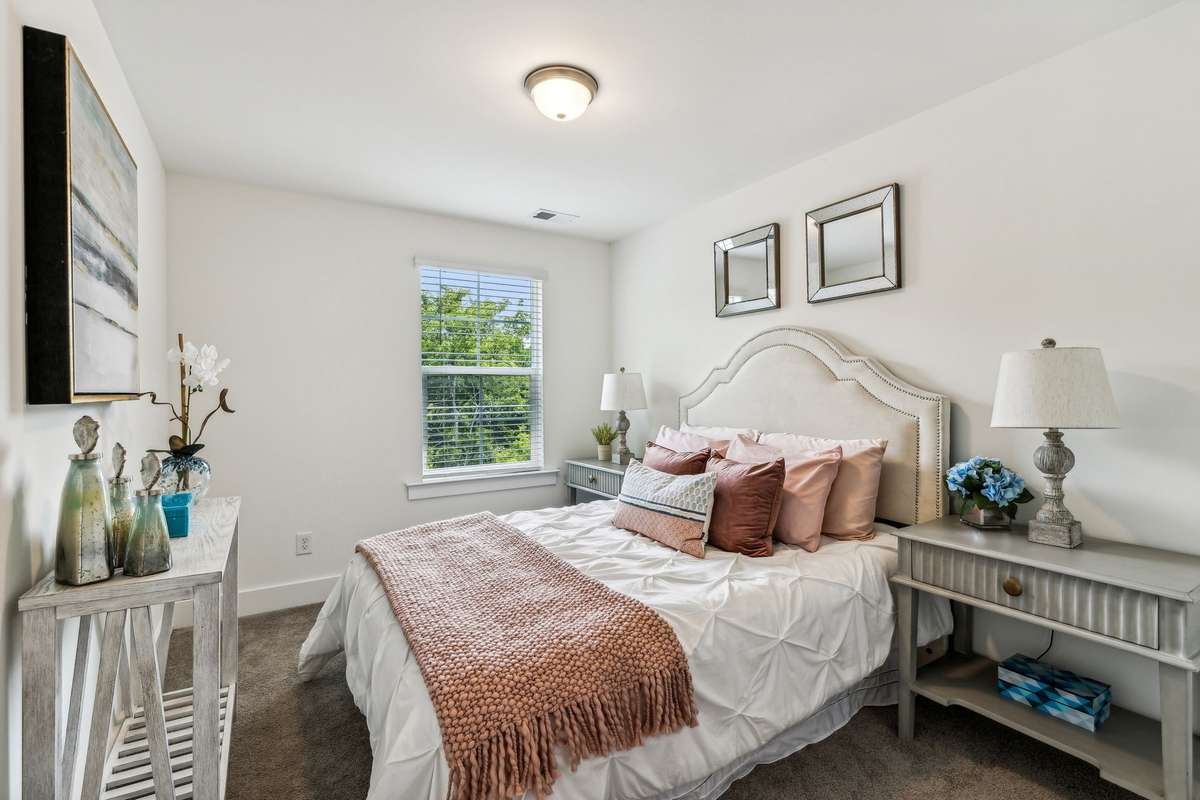 Photo of staged model home