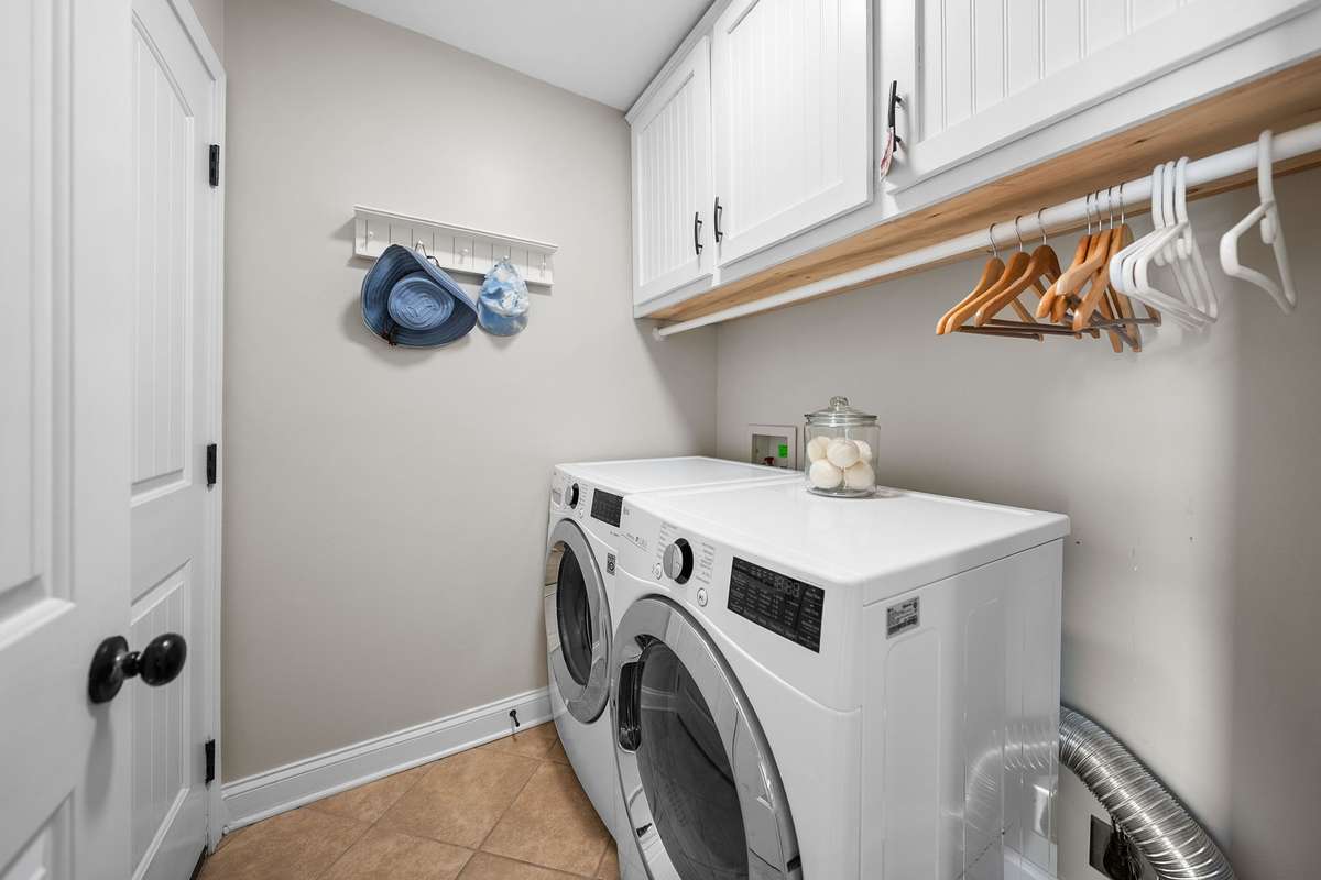 Laundry room downstairs