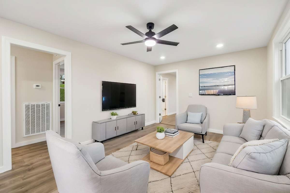 Living Room has been virtually staged.