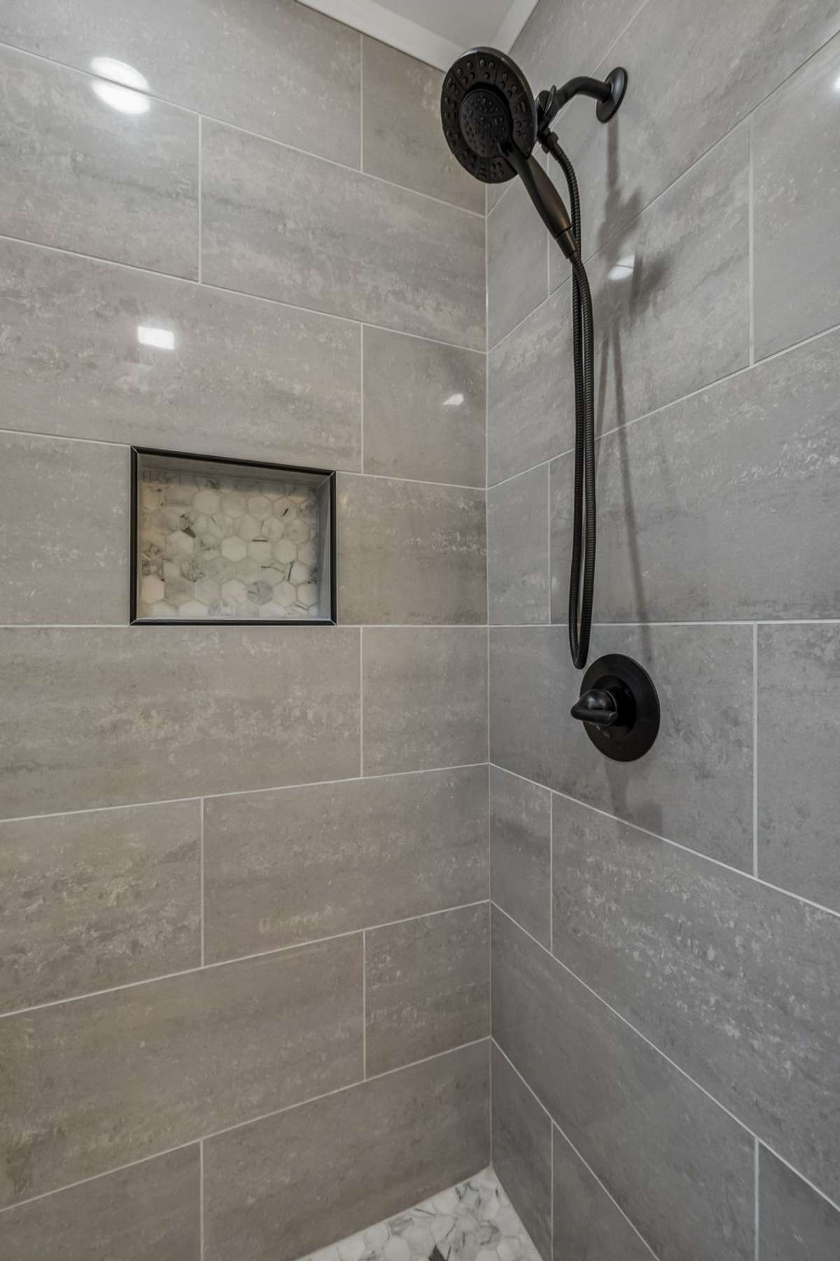 Gorgeous Tiled Hall Bathroom Shower