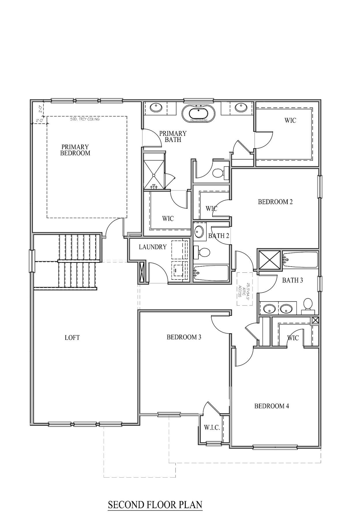 Second Floor Layout