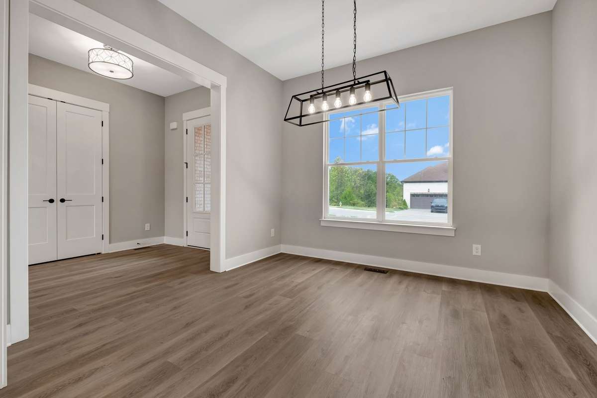 Example of the builder's work on other homes in Saddle Ridge and of the design features and finishes available.