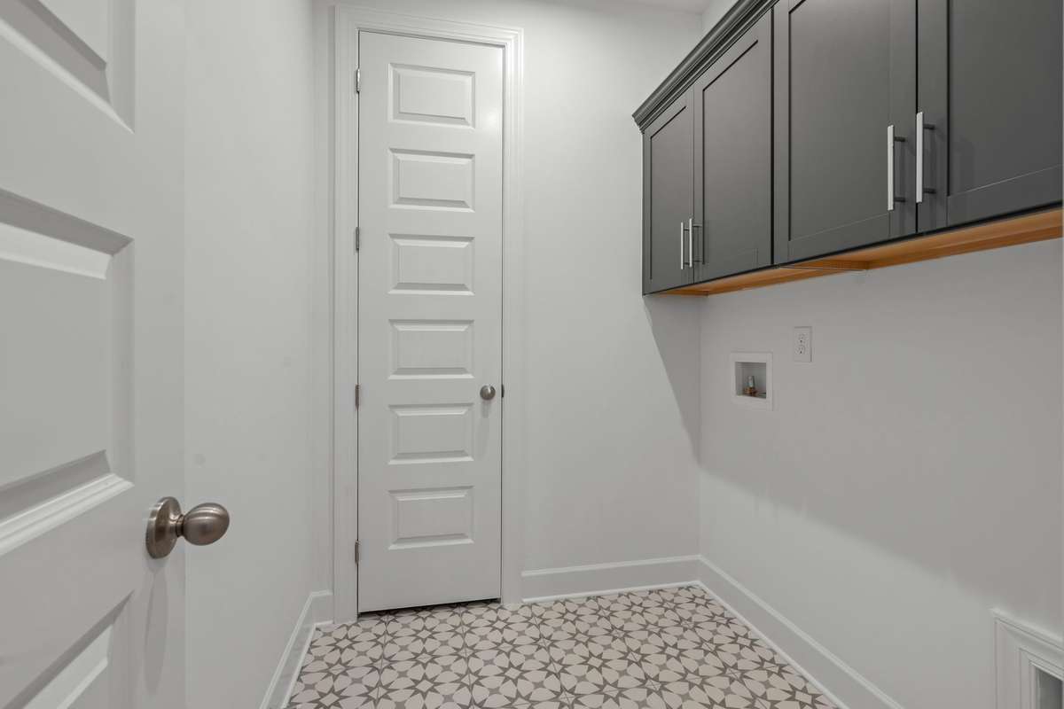 Downstairs laundry