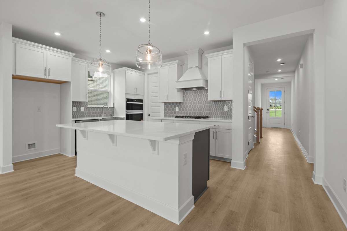 White and grey cabinets