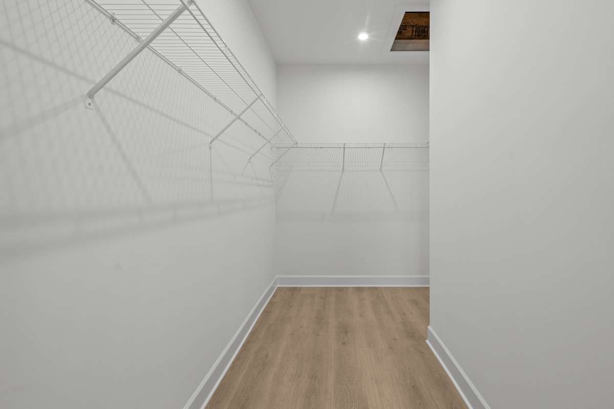 Primary walk-in closet