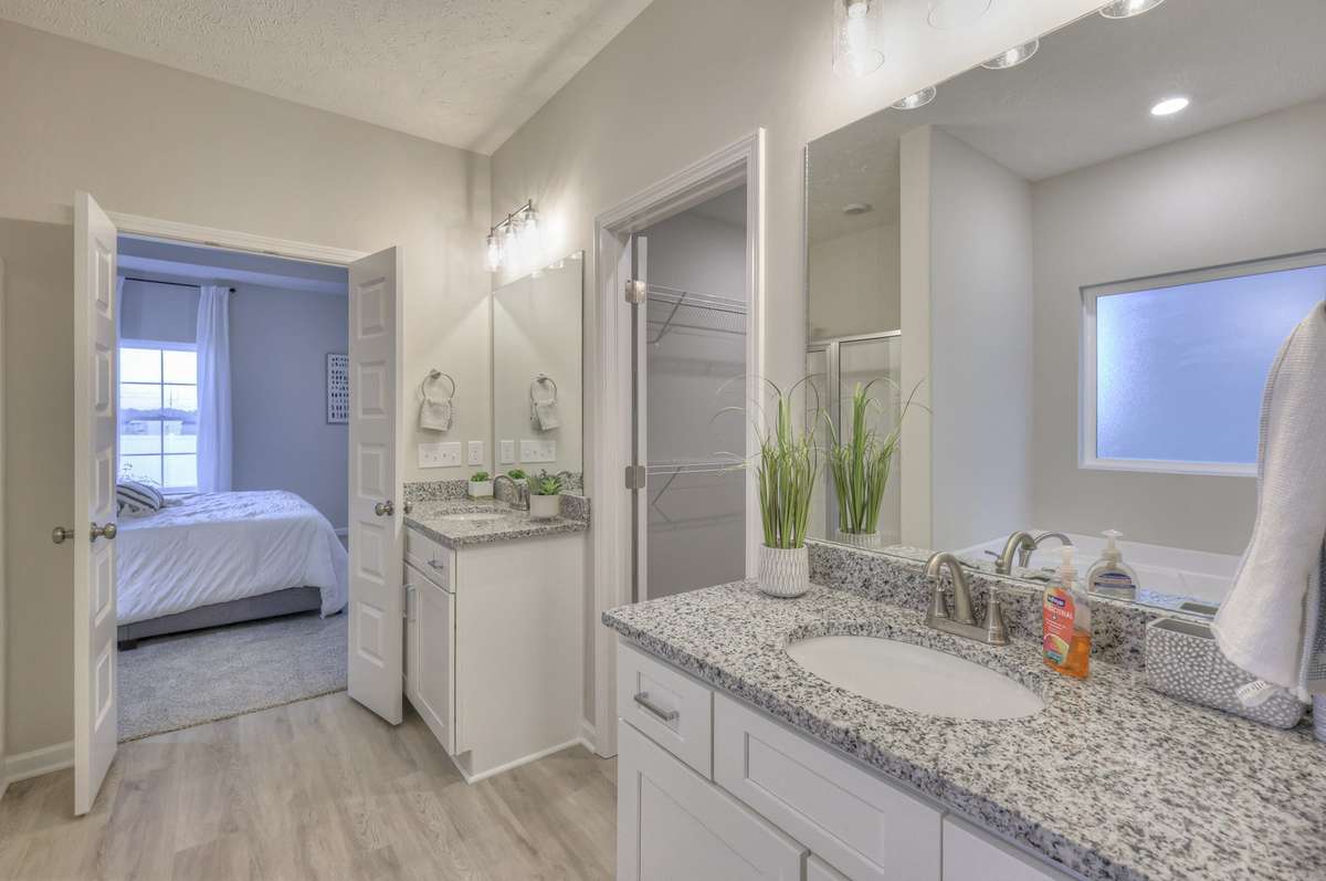 Pictures are of the model home, just an example.