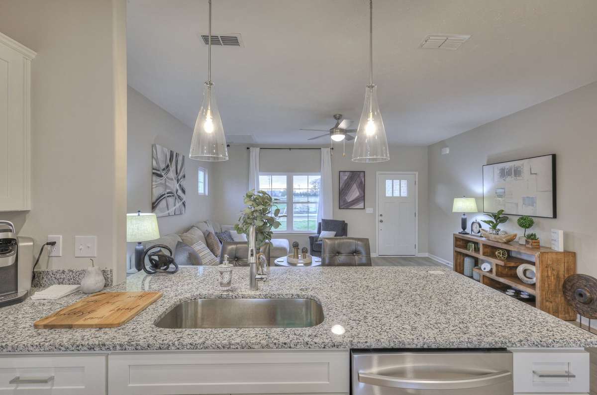 Pictures are of the model home, just an example.