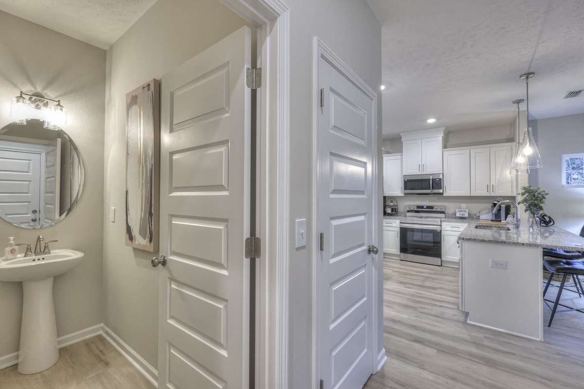 Pictures are of the model home, just an example.