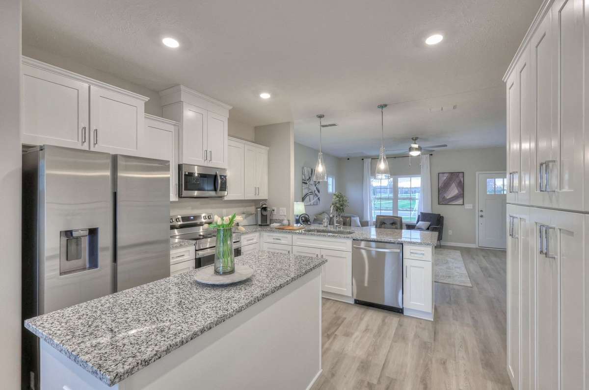 Pictures are of the model home, just an example.
