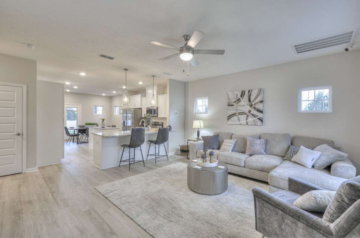 Pictures are of the model home, just an example.
