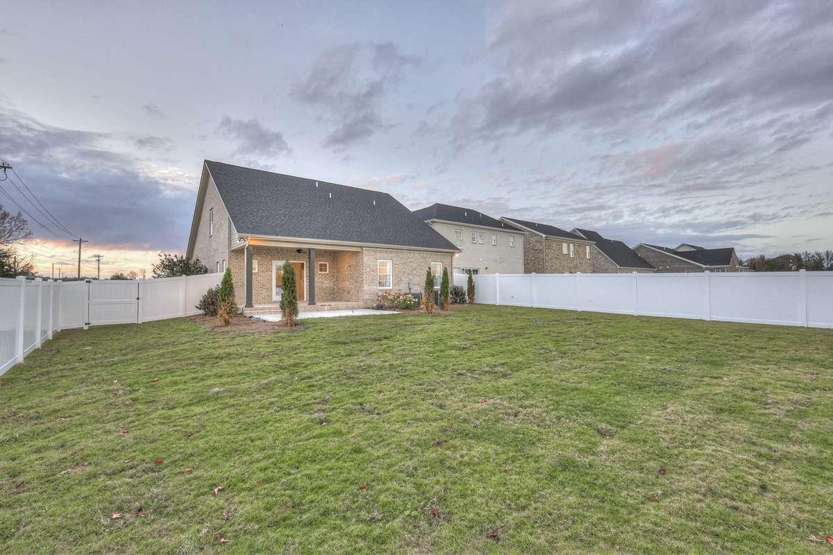 Pictures are of the model home, just an example.