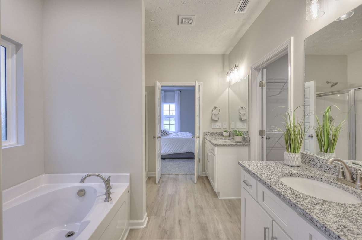 Pictures are of the model home, just an example.