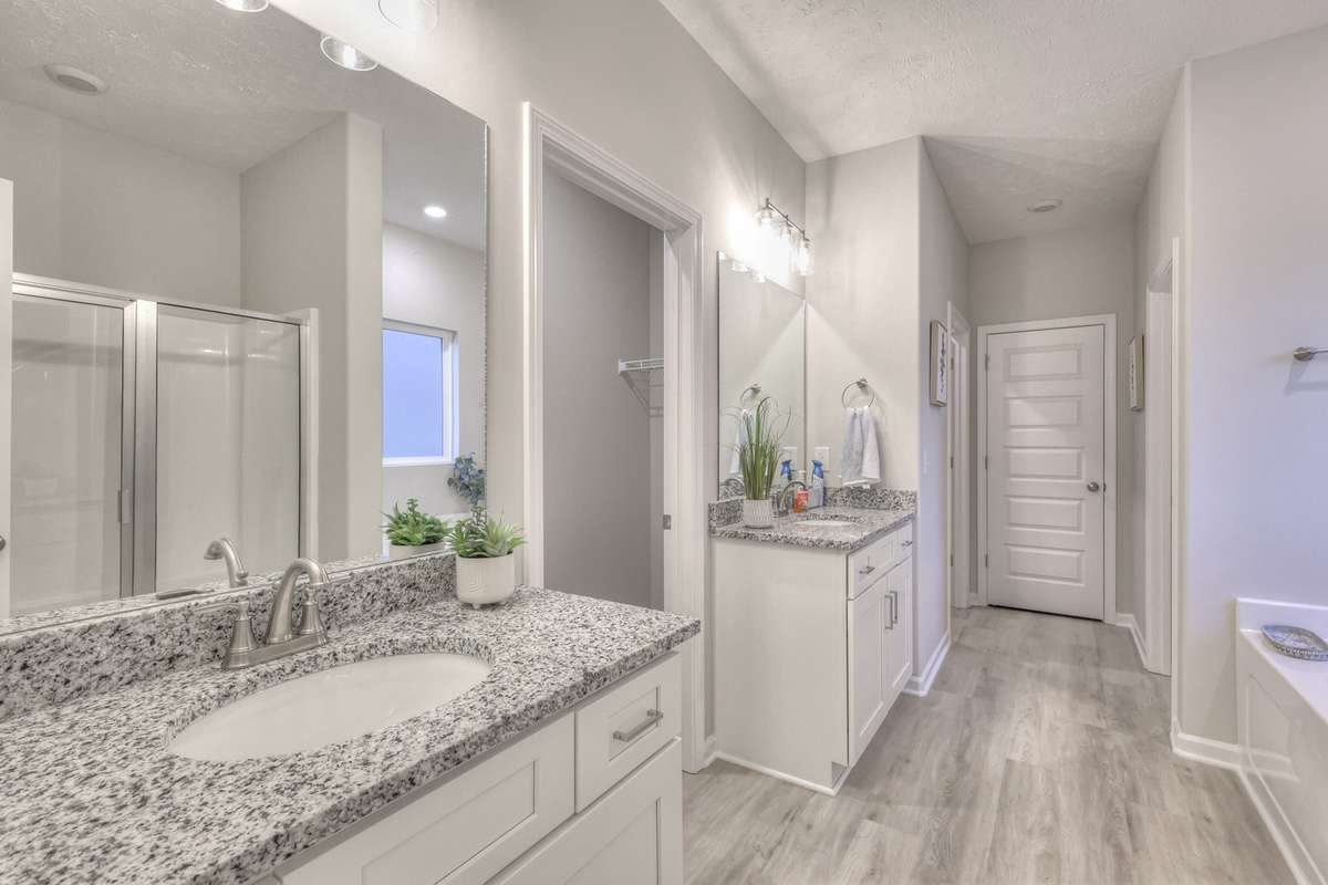 Pictures are of the model home, just an example.