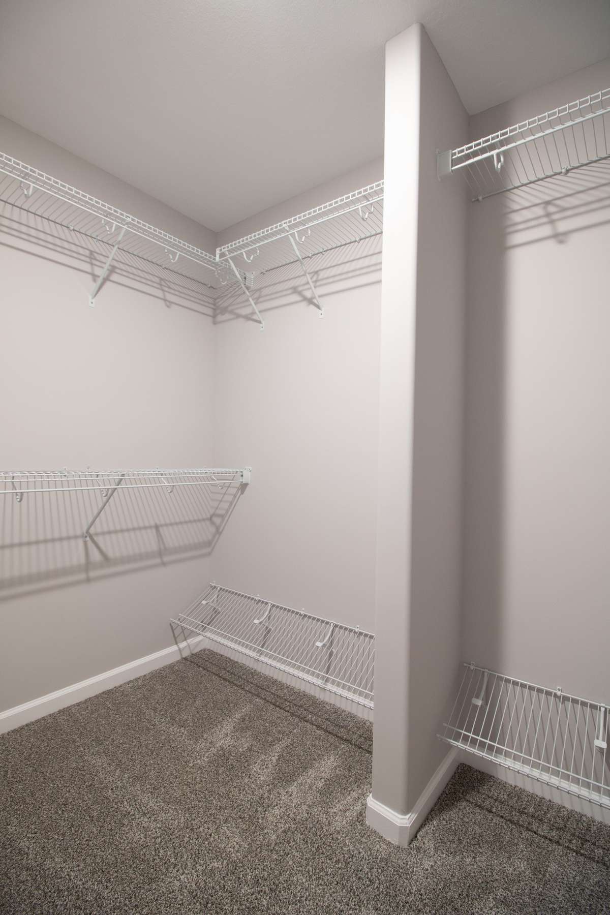 EXAMPLE>>>Walk-in Closet with Tons of Shelving and a Shoe Rack! (Primary Bathroom)
