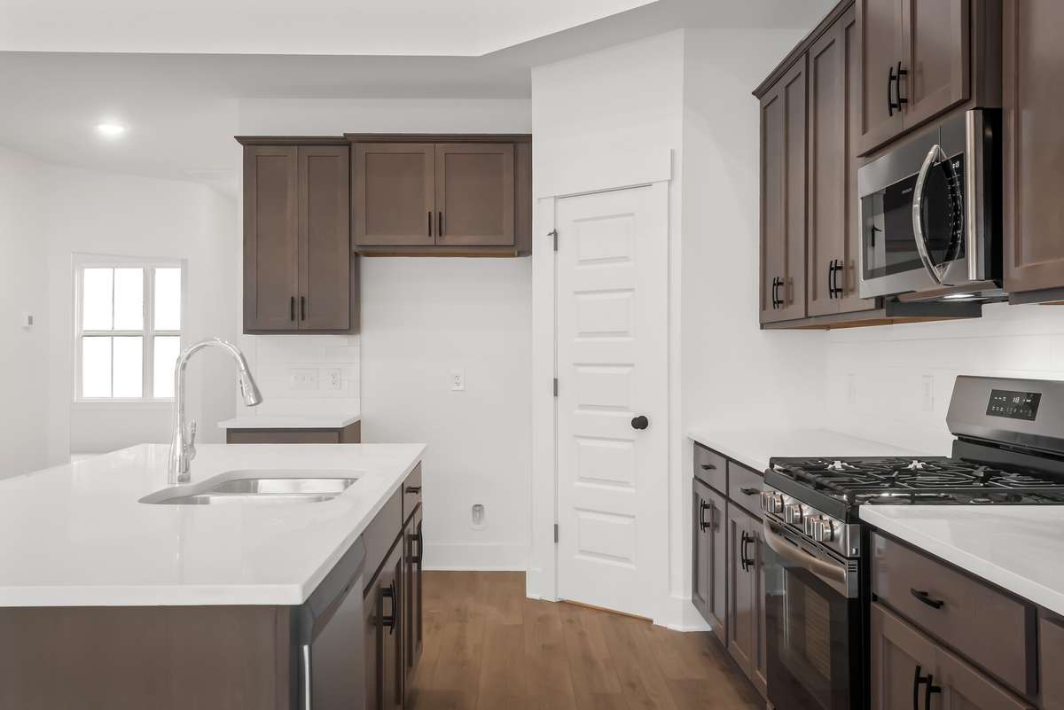 Picture of Ridgeport model home.  Colors and selections may vary