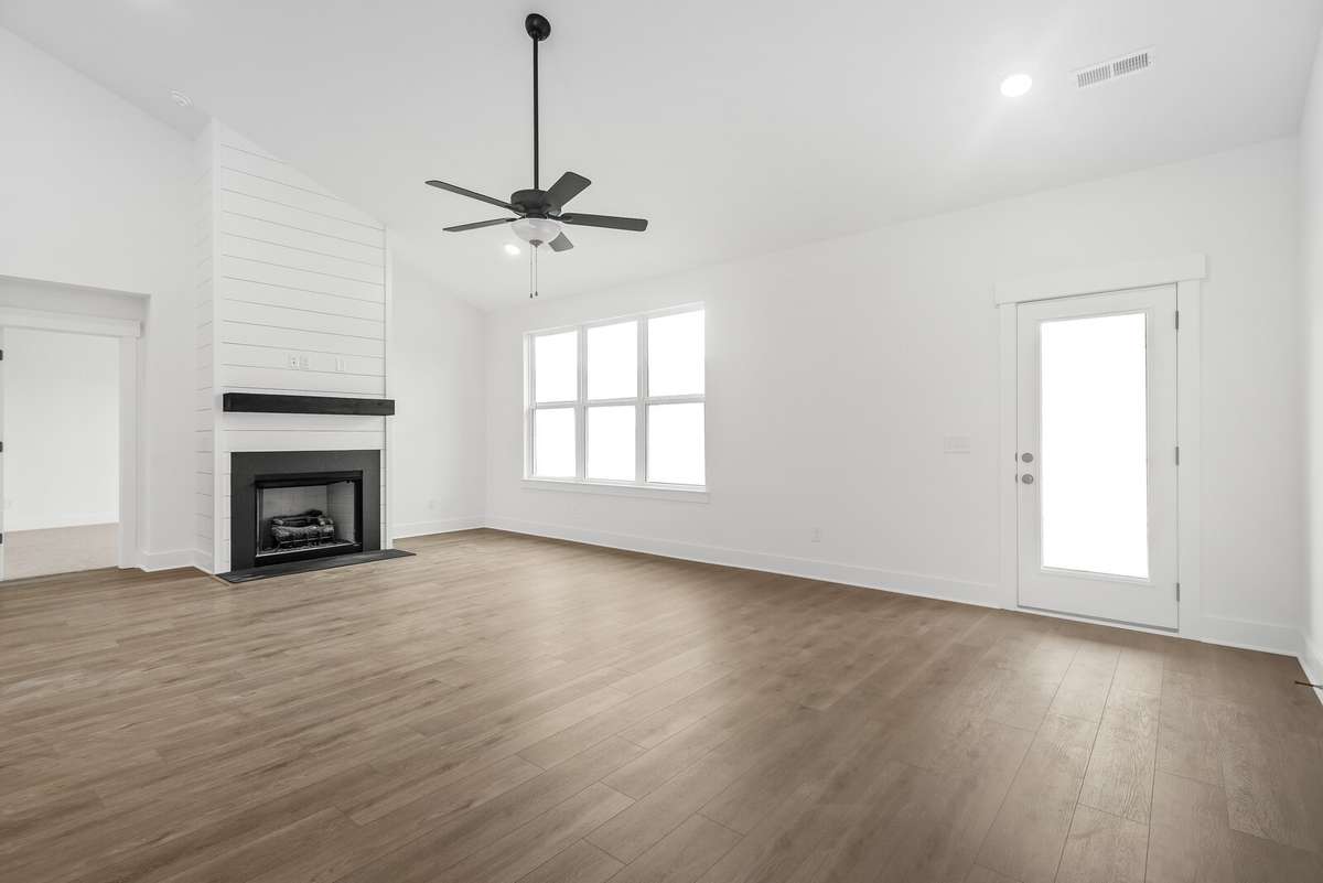 Picture of Ridgeport model home.  Colors and selections may vary