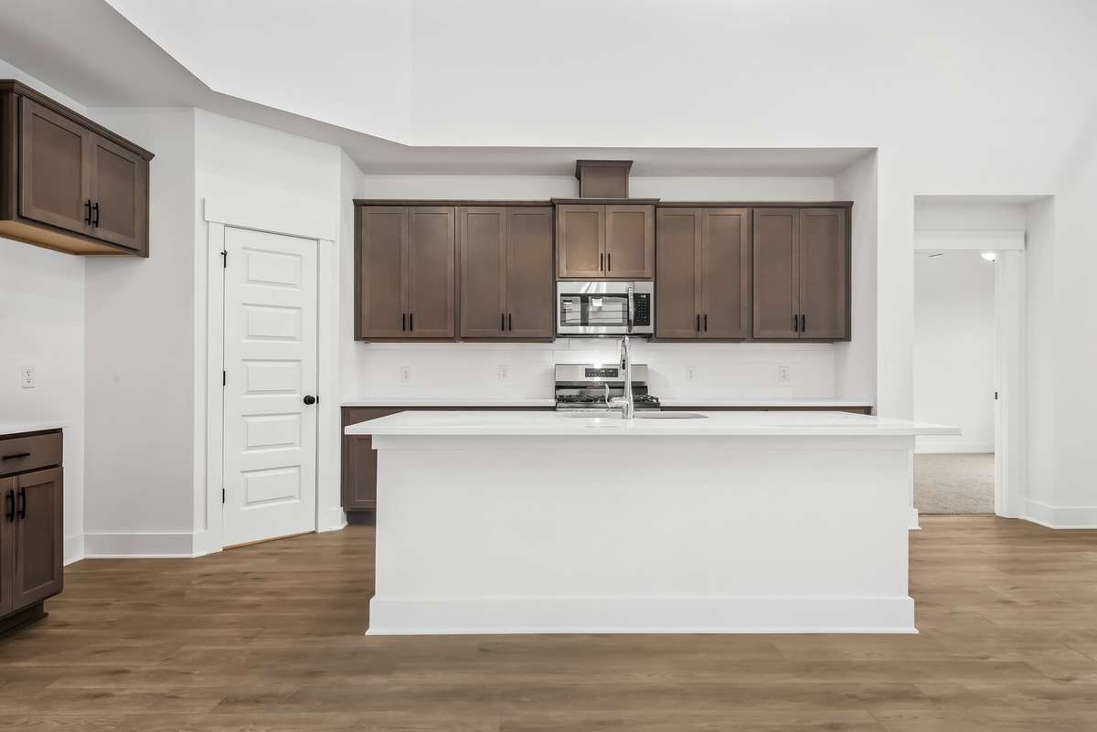 Picture of Ridgeport model home.  Colors and selections may vary