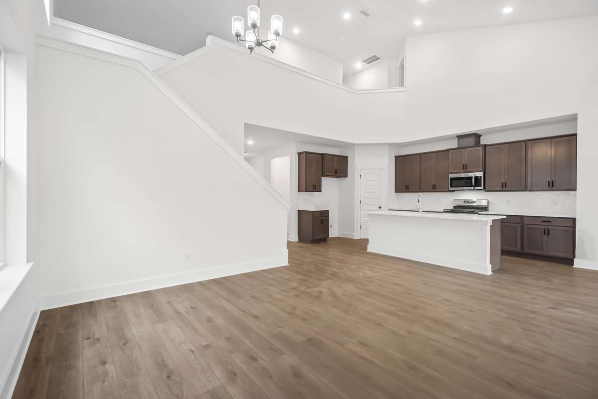 Picture of Ridgeport model home.  Colors and selections may vary