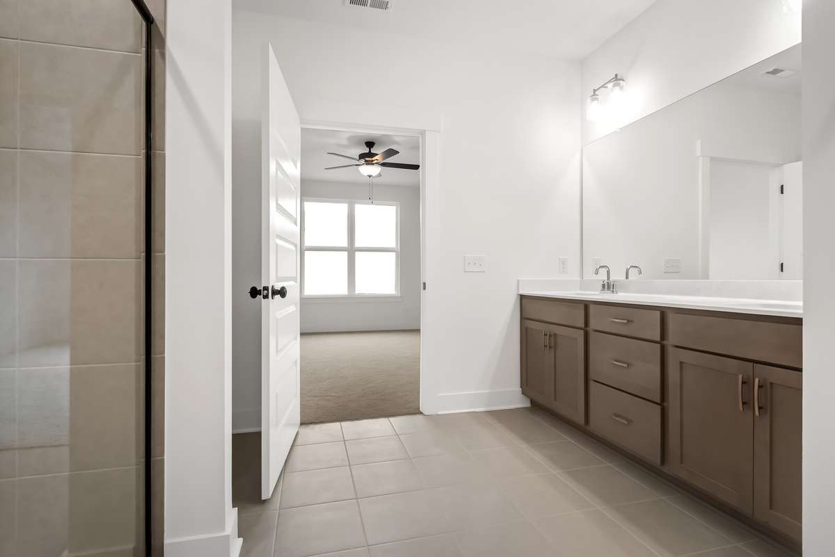 Picture of Ridgeport model home.  Colors and selections may vary