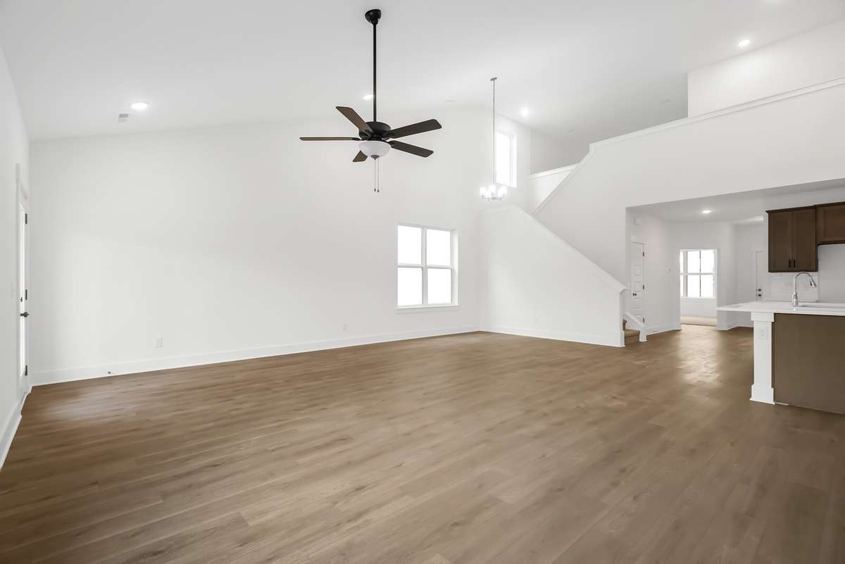 Picture of Ridgeport model home.  Colors and selections may vary