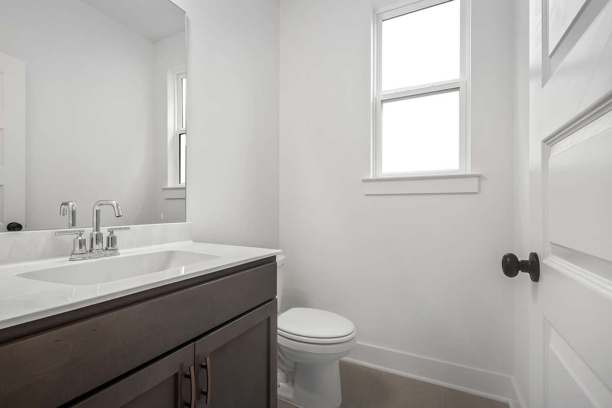 Picture of Ridgeport model home.  Colors and selections may vary