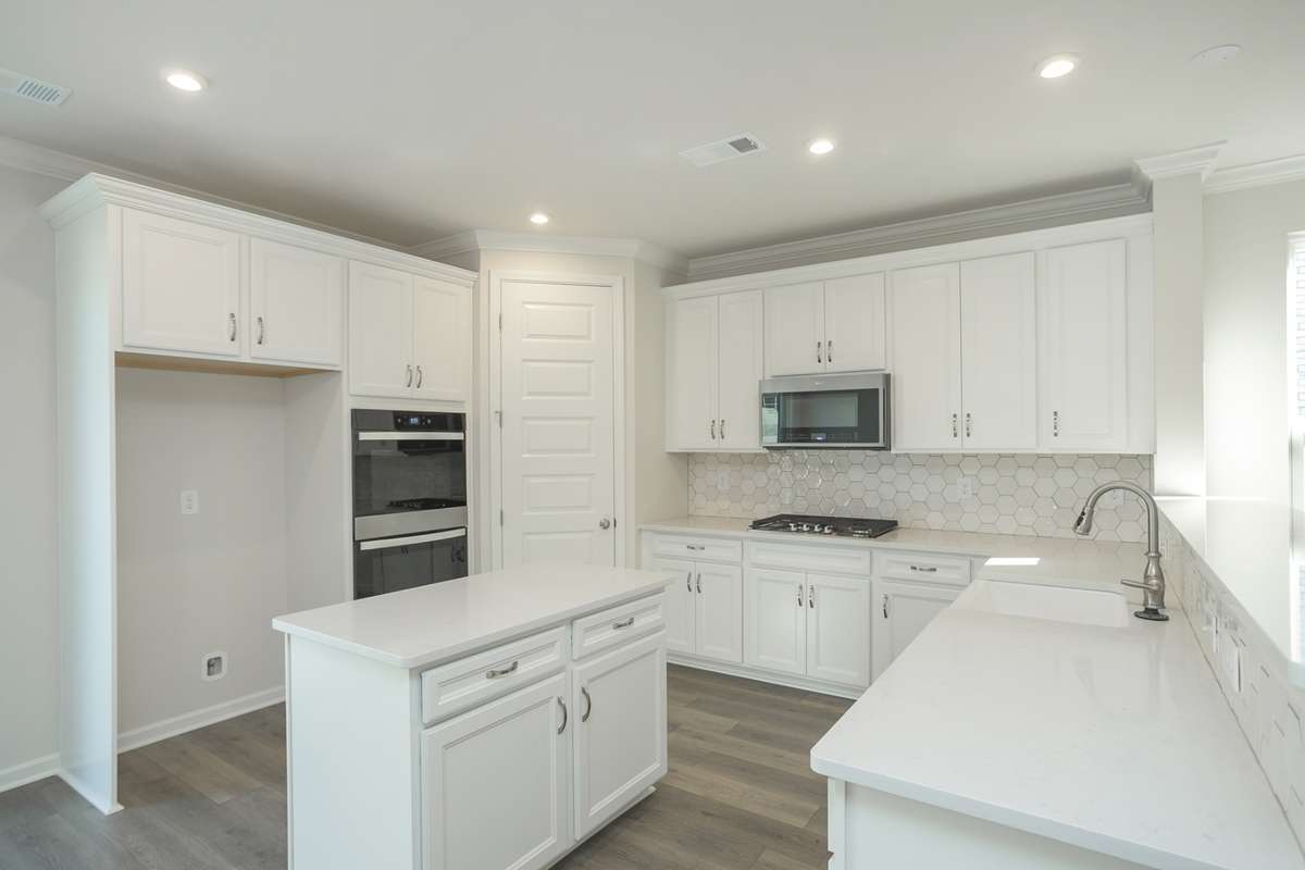 Kitchen A choice with optional bar top and butcher block!