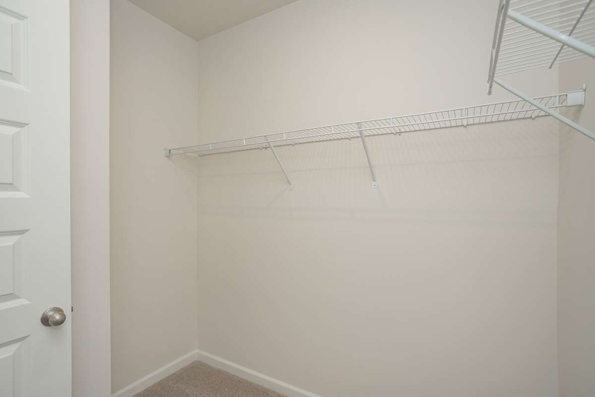 2 separate closets
