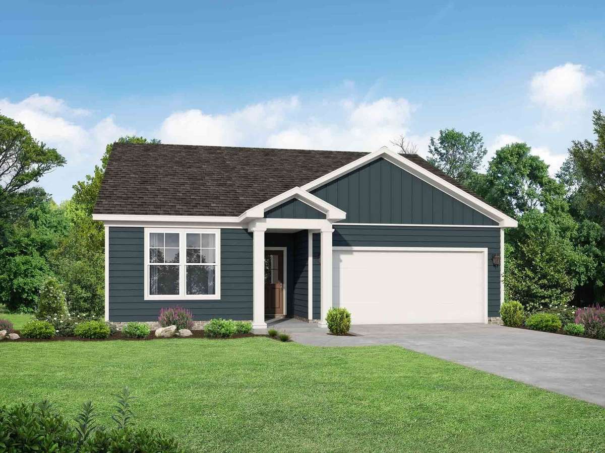Rendering of the Franklin that can be built!  Colors and selections may vary.