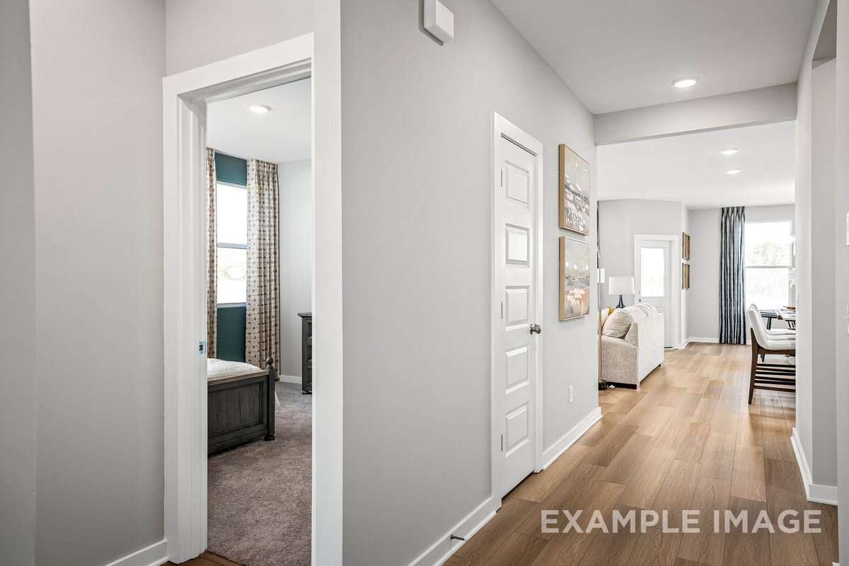 Picture of Model home and not of actual home being built.  Colors and selections may vary.