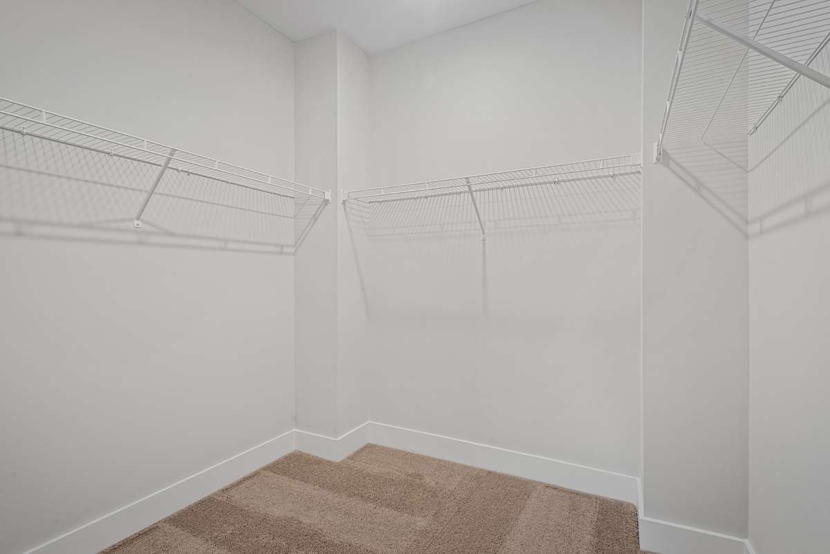 Picture of model home and not of actual home being built.