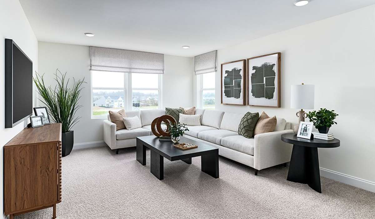 Virtual Stage of Upstairs Den