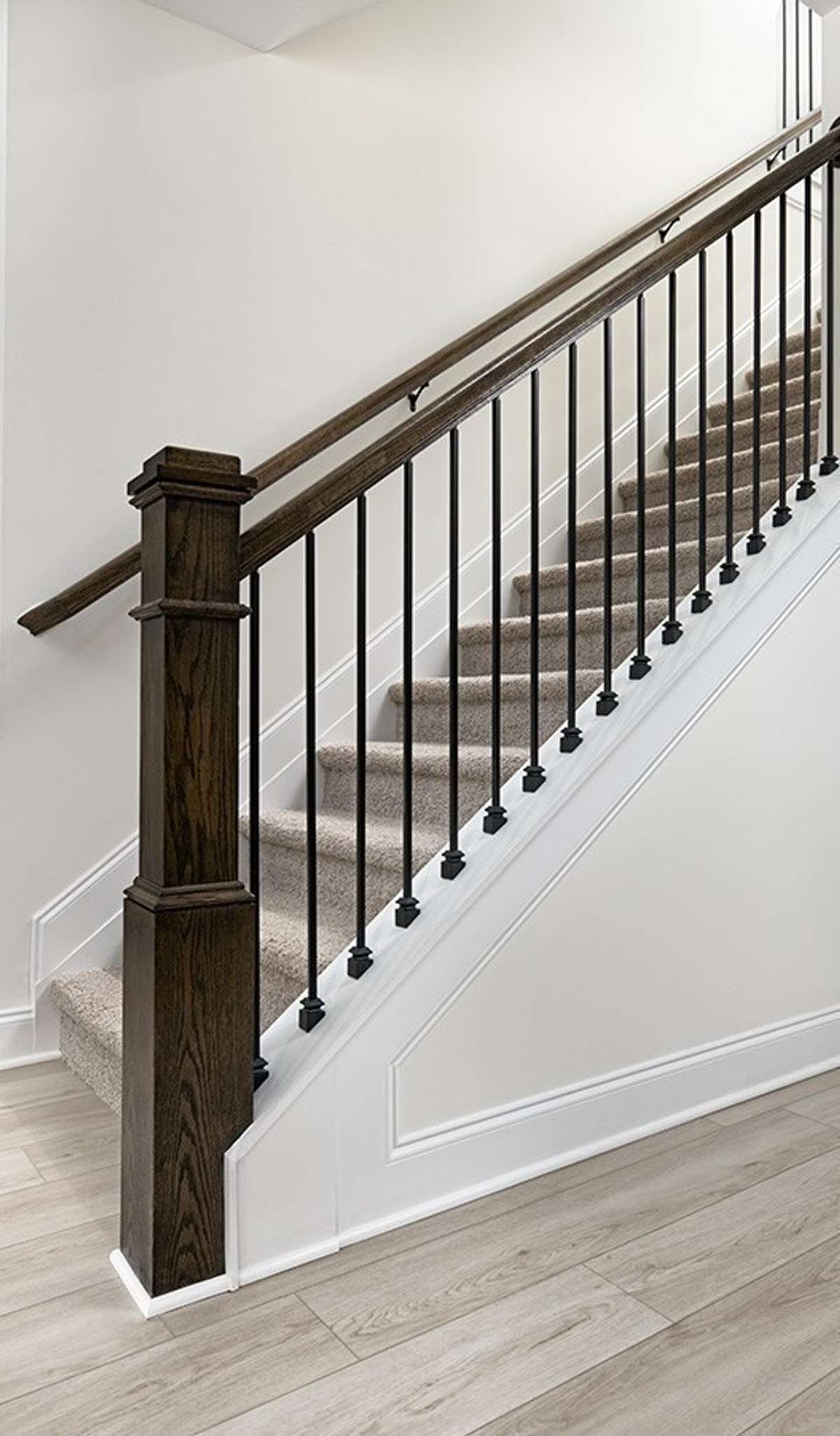 Open Handrail staircase