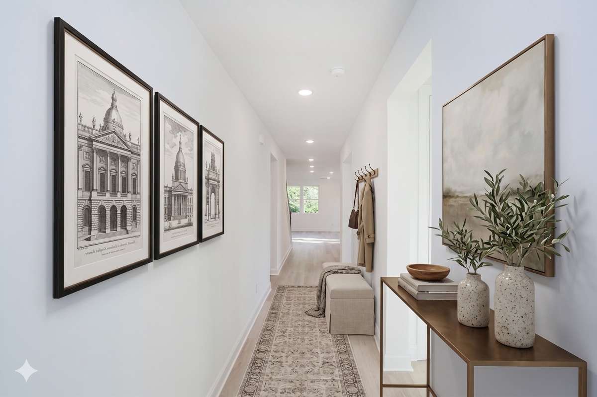 Virtual stage of foyer