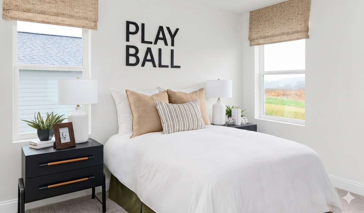 Virtual Stage Bedroom 4 with walk in closet