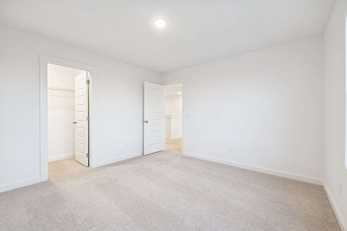 Picture of model home and not of actual home being built