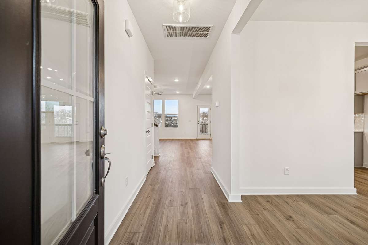 Picture of model home and not of actual home being built