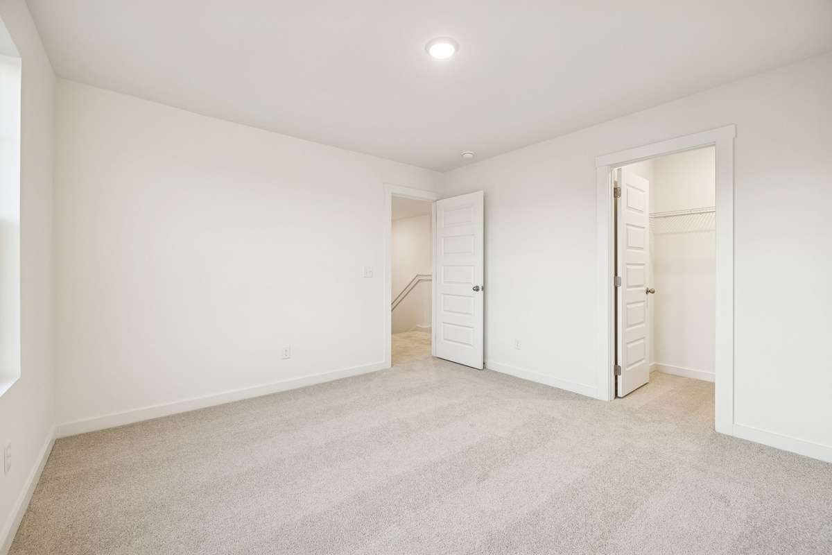 Picture of model home and not of actual home being built