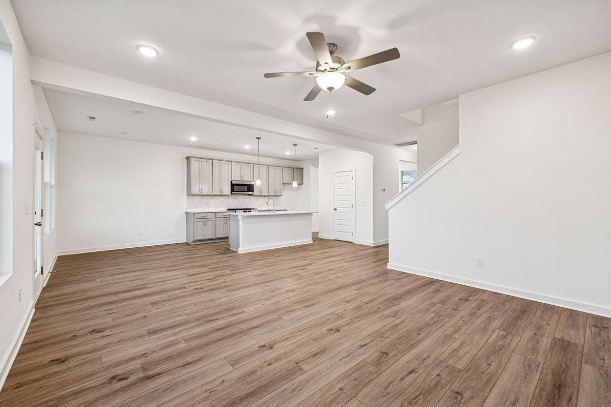 Picture of model home and not of actual home being built