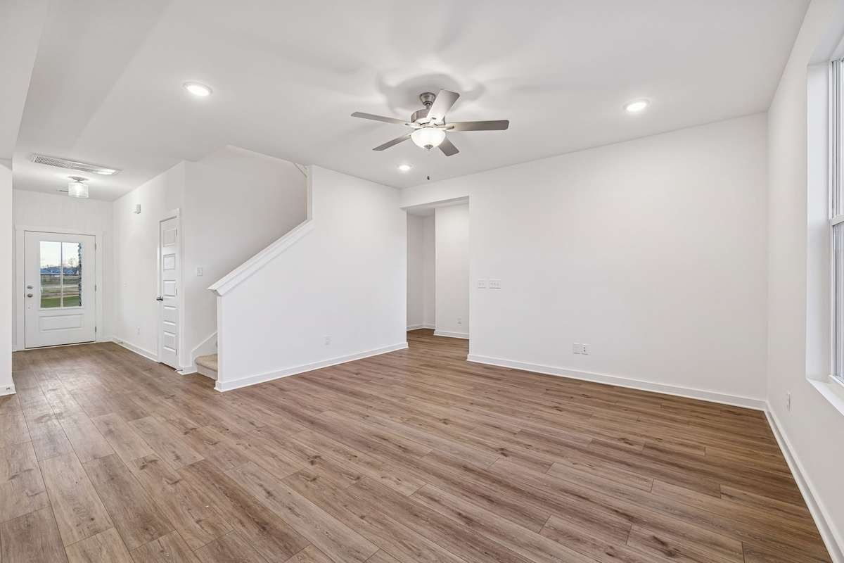 Picture of model home and not of actual home being built