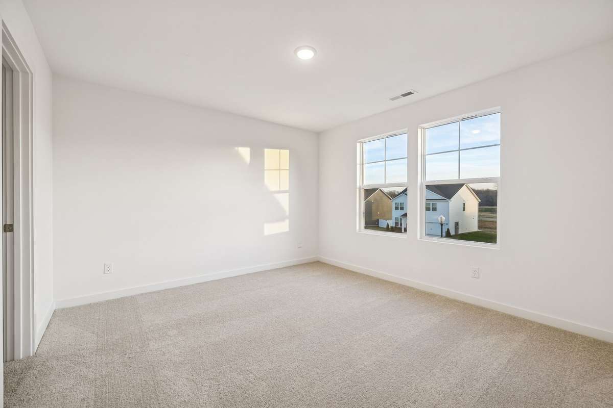 Picture of model home and not of actual home being built
